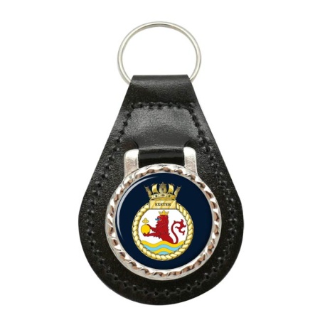 HMS Exeter, Royal Navy Leather Key Fob