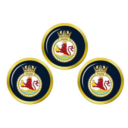 HMS Exeter, Royal Navy Golf Ball Markers