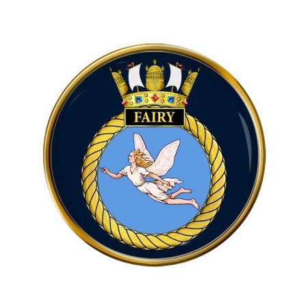 HMS Fairy, Royal Navy Pin Badge