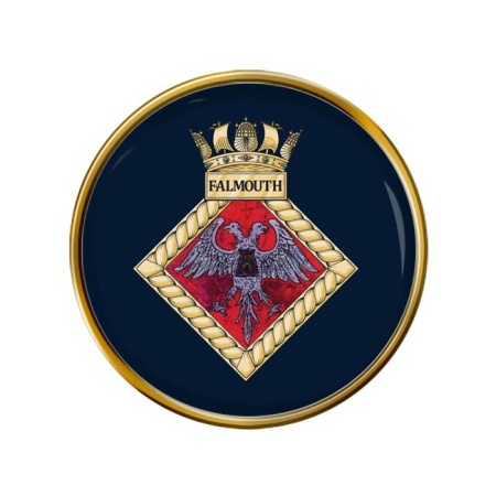 HMS Falmouth, Royal Navy Pin Badge