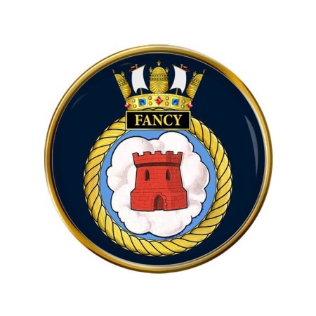 HMS Fancy, Royal Navy Pin Badge