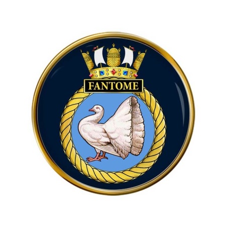 HMS Fantome, Royal Navy Pin Badge