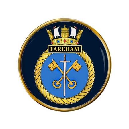 HMS Fareham, Royal Navy Pin Badge