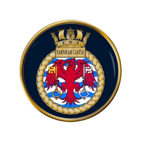 HMS Farnham Castle, Royal Navy Pin Badge