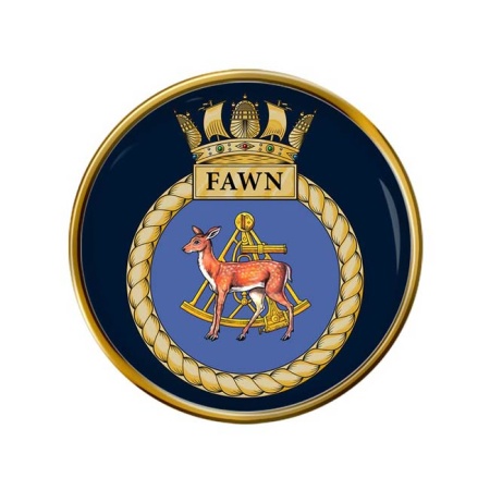 HMS Fawn, Royal Navy Pin Badge