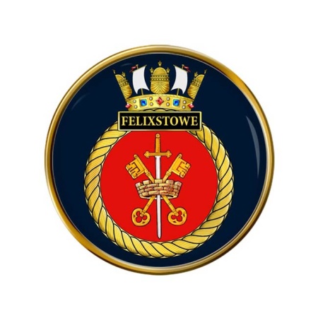 HMS Felixstowe, Royal Navy Pin Badge