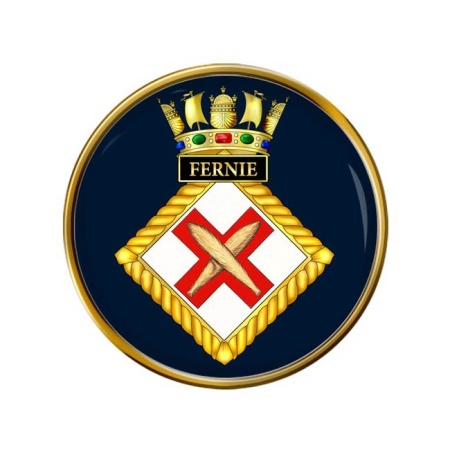 HMS Fernie, Royal Navy Pin Badge