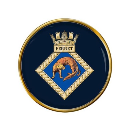 HMS Ferret, Royal Navy Pin Badge