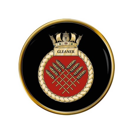 HMS Gleaner, Royal Navy Pin Badge