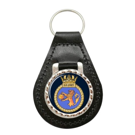 HMS Glory, Royal Navy Leather Key Fob