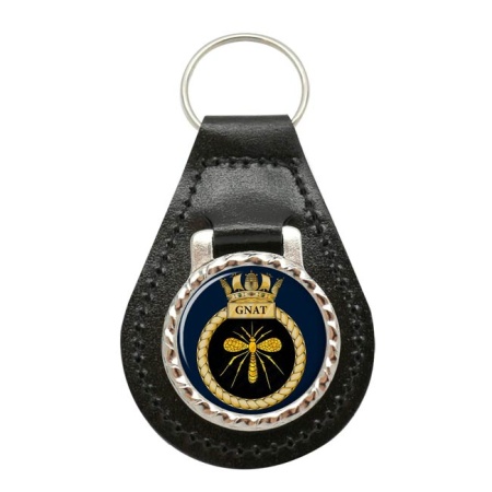 HMS Gnat, Royal Navy Leather Key Fob