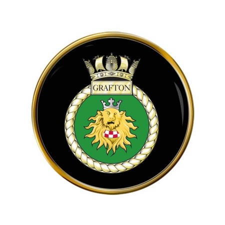HMS Grafton, Royal Navy Pin Badge