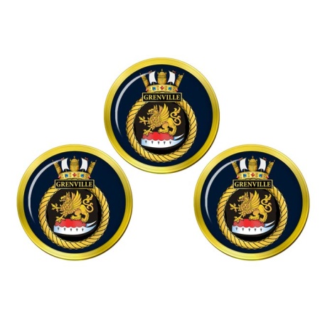 HMS Grenville, Royal Navy Golf Ball Markers