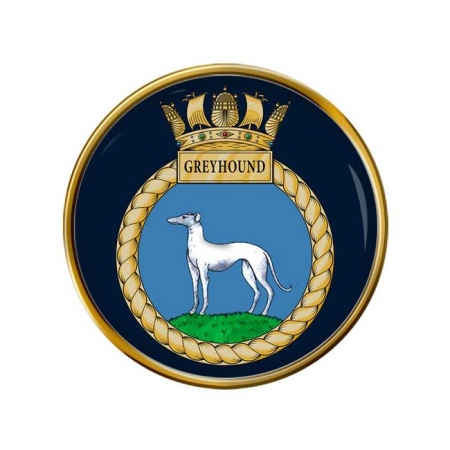 HMS Greyhound, Royal Navy Pin Badge