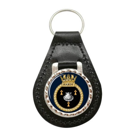HMS Hardy, Royal Navy Leather Key Fob