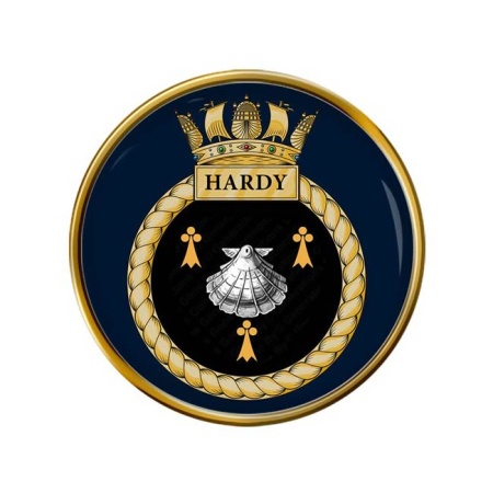 HMS Hardy, Royal Navy Pin Badge