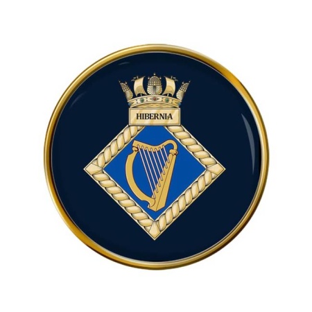 HMS Hibernia, Royal Navy Pin Badge