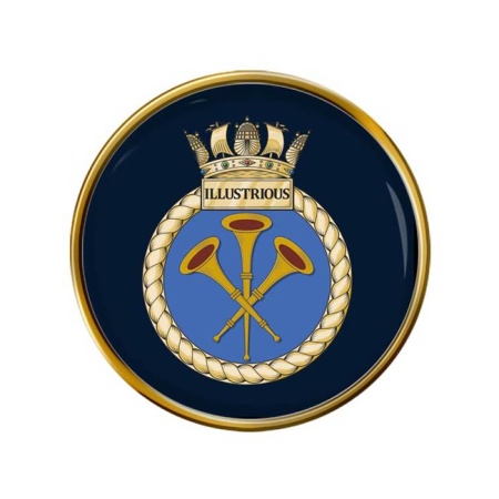 HMS Illustrious, Royal Navy Pin Badge
