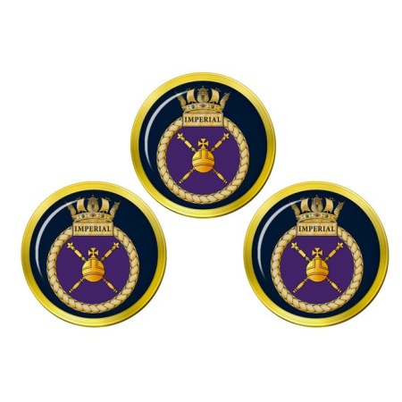 HMS Imperial, Royal Navy Golf Ball Markers