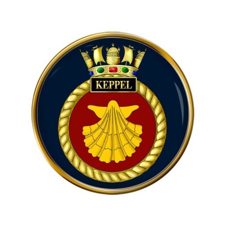 HMS Keppel, Royal Navy Pin Badge