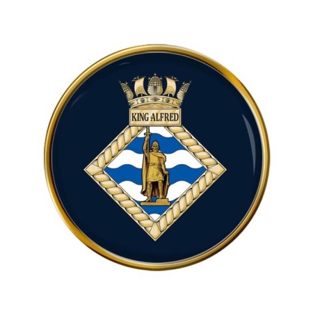 HMS King Alfred, Royal Navy Pin Badge