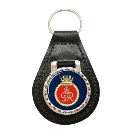 HMS King George VI, Royal Navy Leather Key Fob