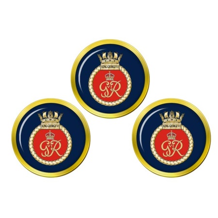HMS King George VI, Royal Navy Golf Ball Markers