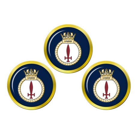 HMS London, Royal Navy Golf Ball Markers