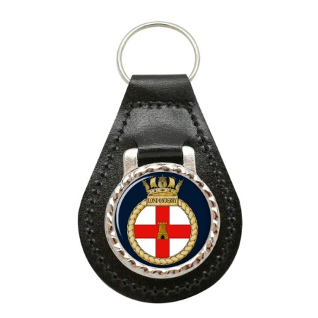HMS Londonderry, Royal Navy Leather Key Fob