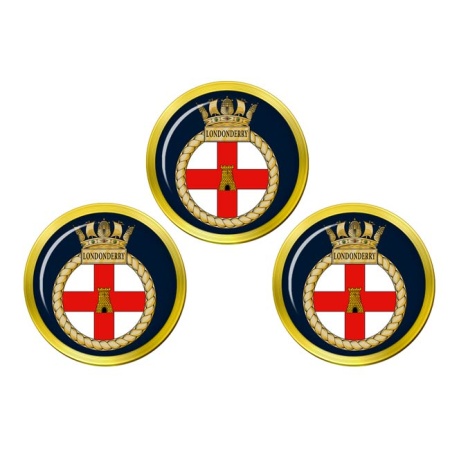 HMS Londonderry, Royal Navy Golf Ball Markers
