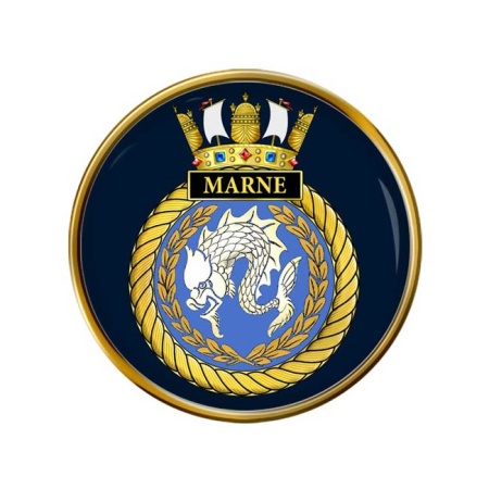 HMS Marne, Royal Navy Pin Badge