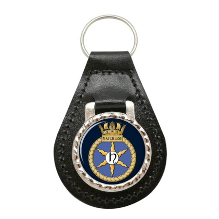 HMS Matchless, Royal Navy Leather Key Fob