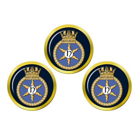 HMS Matchless, Royal Navy Golf Ball Markers