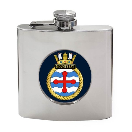 HMS Mounts Bay, Royal Navy Hip Flask