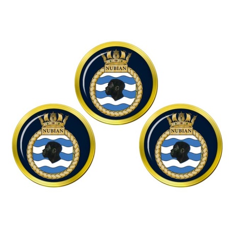 HMS Nubian, Royal Navy Golf Ball Markers