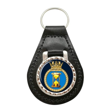 HMS Opportune, Royal Navy Leather Key Fob
