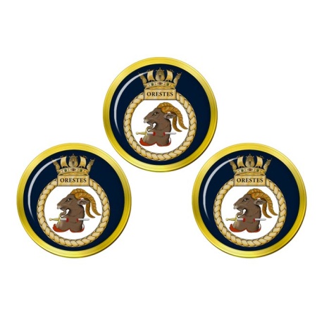 HMS Orestes, Royal Navy Golf Ball Markers
