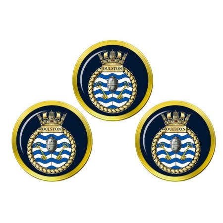 HMS Oulston, Royal Navy Golf Ball Markers