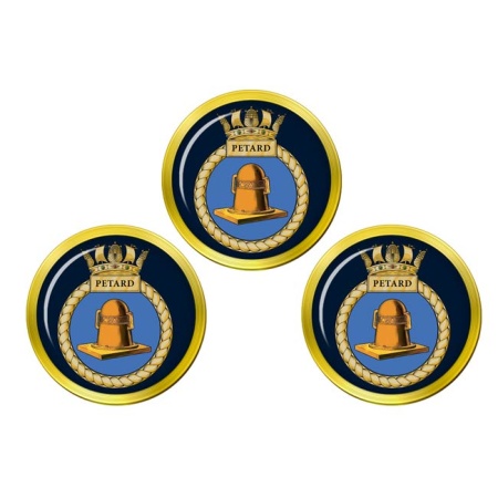 HMS Petard, Royal Navy Golf Ball Markers