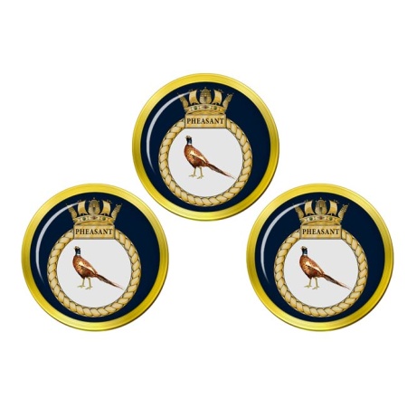HMS Pheasant, Royal Navy Golf Ball Markers