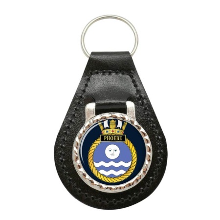 HMS Phoebe, Royal Navy Leather Key Fob