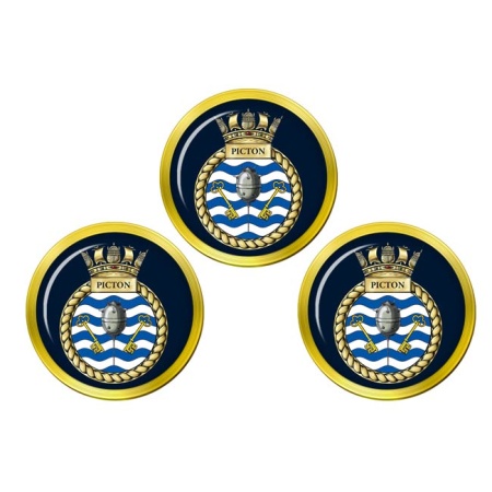 HMS Picton, Royal Navy Golf Ball Markers