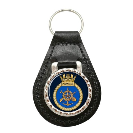 HMS Pioneer, Royal Navy Leather Key Fob
