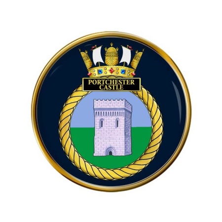 HMS Portchester Castle, Royal Navy Pin Badge