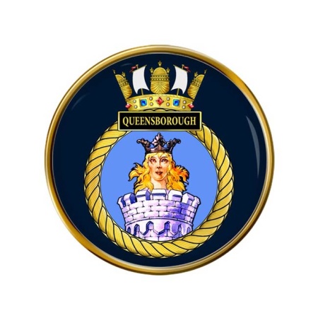 HMS Queenborough, Royal Navy Pin Badge
