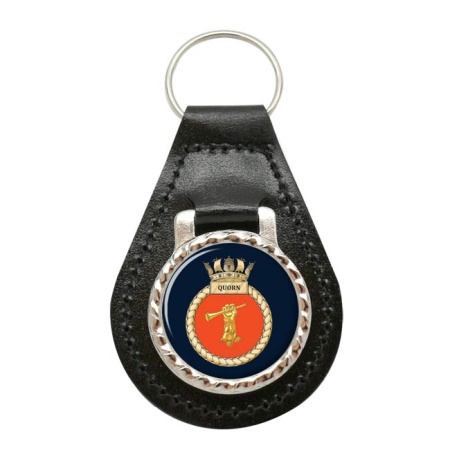 HMS Quorn, Royal Navy Leather Key Fob