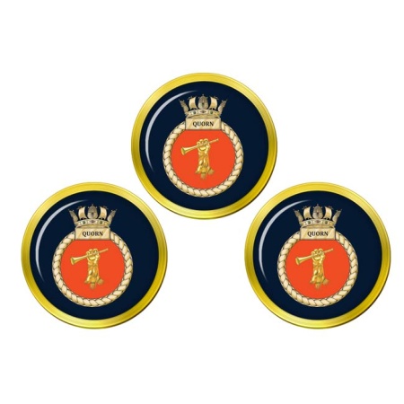 HMS Quorn, Royal Navy Golf Ball Markers
