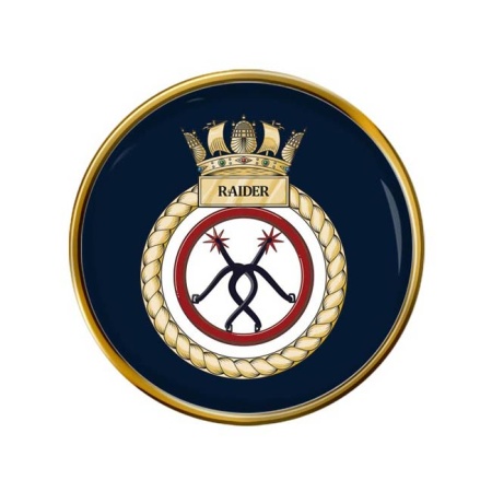 HMS Raider, Royal Navy Pin Badge
