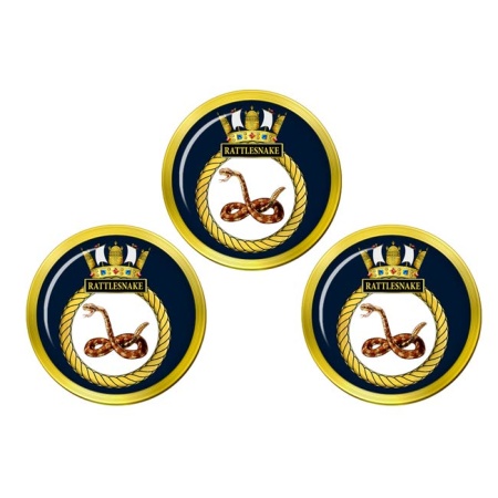 HMS Rattlesnake, Royal Navy Golf Ball Markers