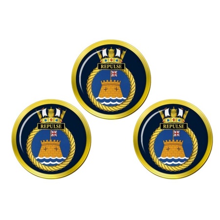 HMS Repulse, Royal Navy Golf Ball Markers